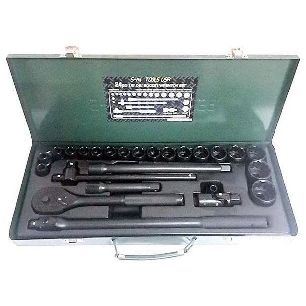 S-Ks B-24 1/2" Drive Impact Socket Wrench Set 10-32mm 12pts, General Hardware Sockets & Ratchets — Southend Philippines