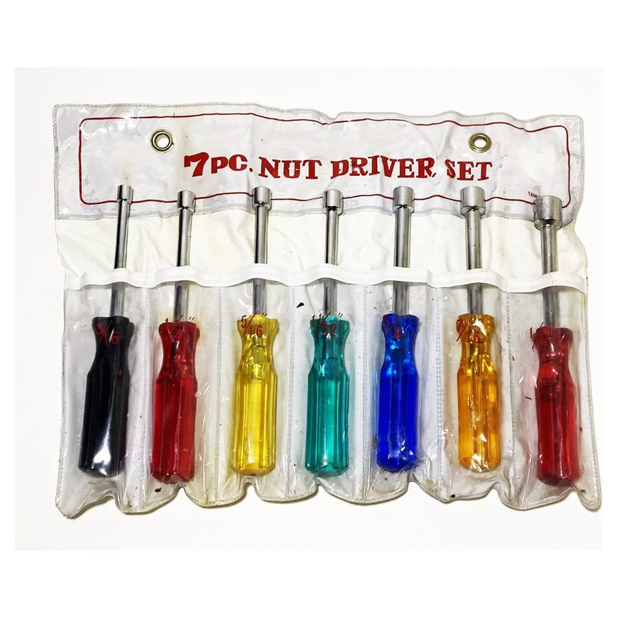 S-Ks DRNT-0700C 7pc. Nut Driver Set (3/16"-1/2")