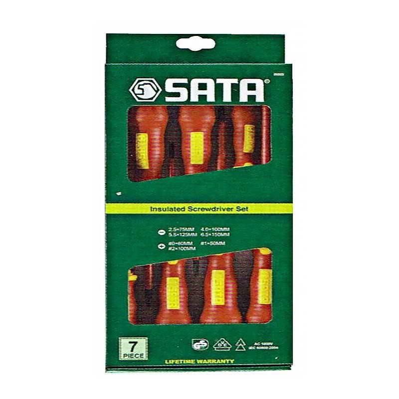 Sata 09303PP Cushion Grip Insulated Screwdriver (T-Series), General Hardware Screwdrivers — Southend Philippines