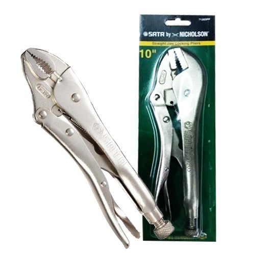 Sata 71103PP Locking Plier Vise Grip 10" (Curved Jaw), General Hardware Pliers & Cutters — Southend Philippines