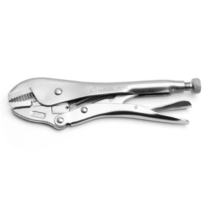Sata 71202PP Locking Plier Vise Grip 7" (Straight Jaw), General Hardware Pliers & Cutters — Southend Philippines