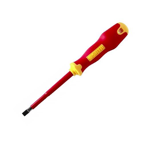 Sata Cushion Grip VDE Insulated Flat / Slotted Screwdriver