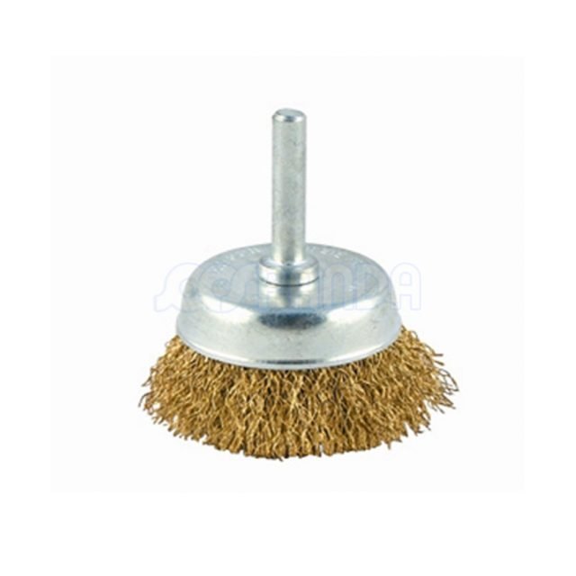 SHOWA Stem End Cup Brush W/Shank 1/4"
