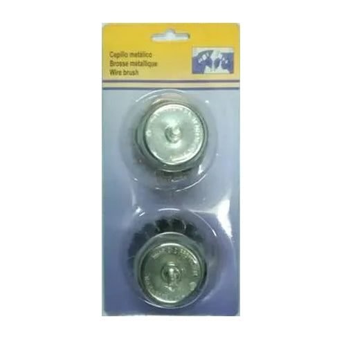 Solinnflex 8889 Combination Cup Brush Set 2pcs With Built In Arbor, General Hardware Brushes & Cleaning — Southend Philippine