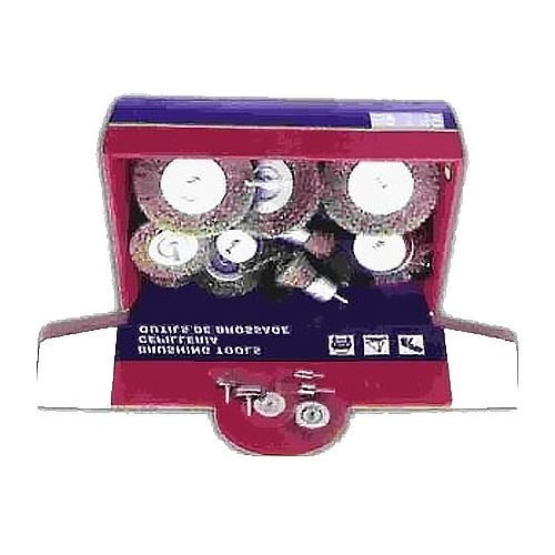 Solinnflex 8892 Combined Wheel Wire Brush Cup & Pen Shaped Brush Assorte, General Hardware Brushes & Cleaning — Southend Phil