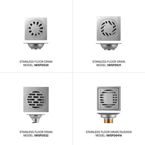 Stainless Floor Drain, General Hardware Plumbing & Bath — Southend Philippines