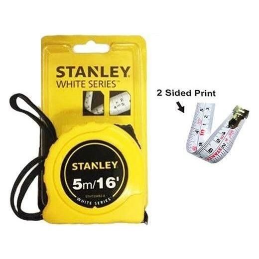 Stanley Stanley 33-492 Double Sided Steel Tape Measure (White Blade), General Hardware Measuring Tools — Southend Philippines