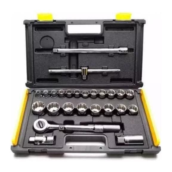 Stanley Stanley 86-478 1/2" Drive Socket Wrench Set 25pcs (1/4-1-1/4"), General Hardware Sockets & Ratchets — Southend Philip