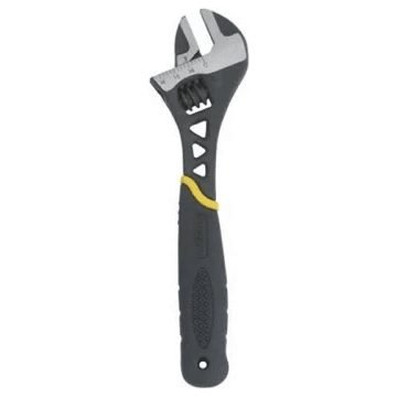 Stanley Stanley Adjustable Wrench (Max Grip) Black Handle, General Hardware Wrenches — Southend Philippines