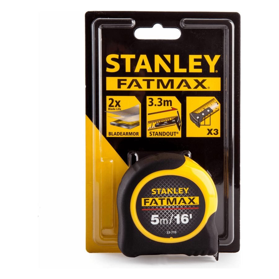 Stanley Stanley Blade Armor Coated Steel Tape Measure (FatMax), General Hardware Measuring Tools — Southend Philippines