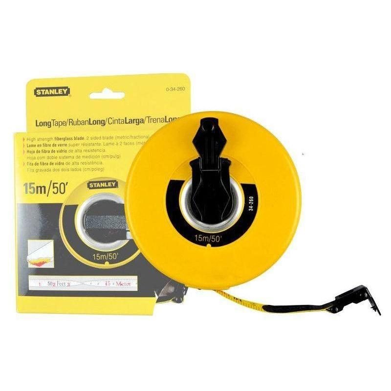 Stanley Stanley Closed Case Fiberglass Long Tape Measure, General Hardware Measuring & Layout — Southend Philippines