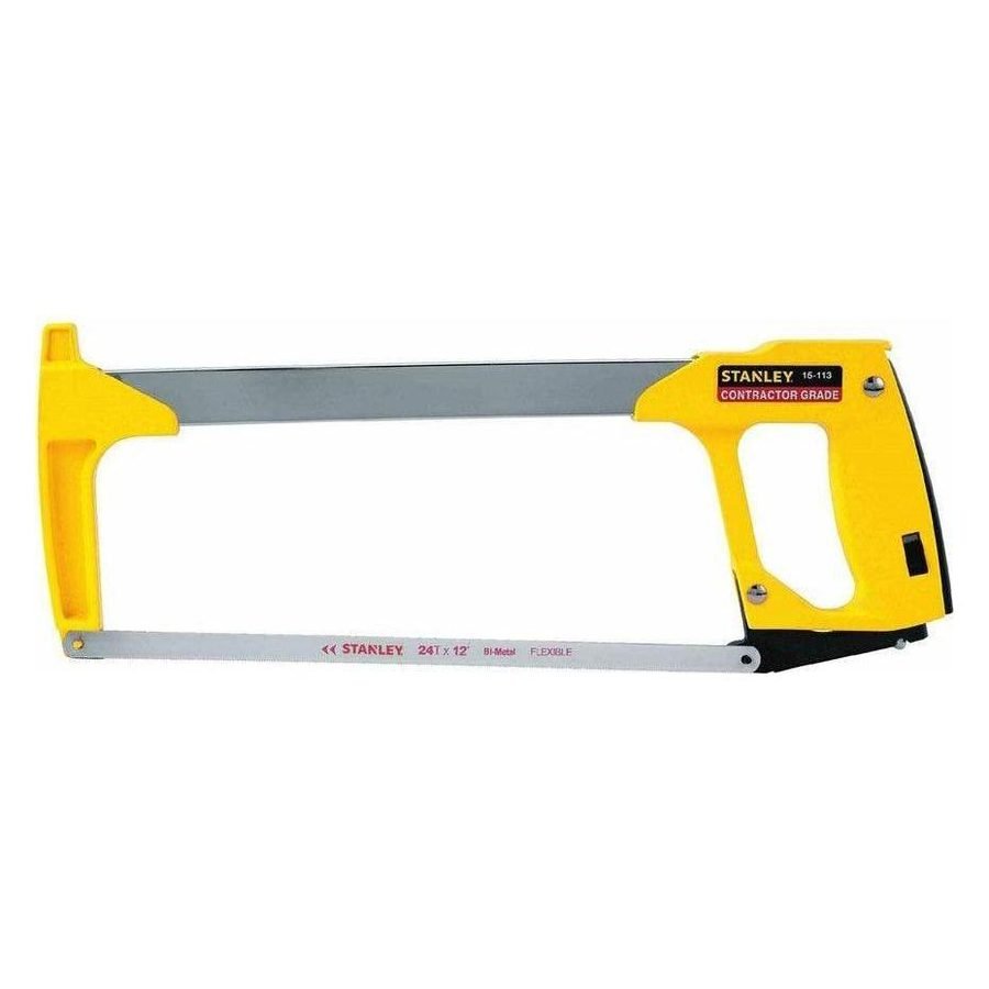 Stanley 15-113 "Contractor Grade" High Tension Hacksaw Frame