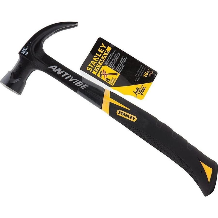 Stanley Stanley 51-162 FatMax Claw Hammer (Anti-Vibration Handle), General Hardware Hammers, Chisels & Planes — Southend Phil