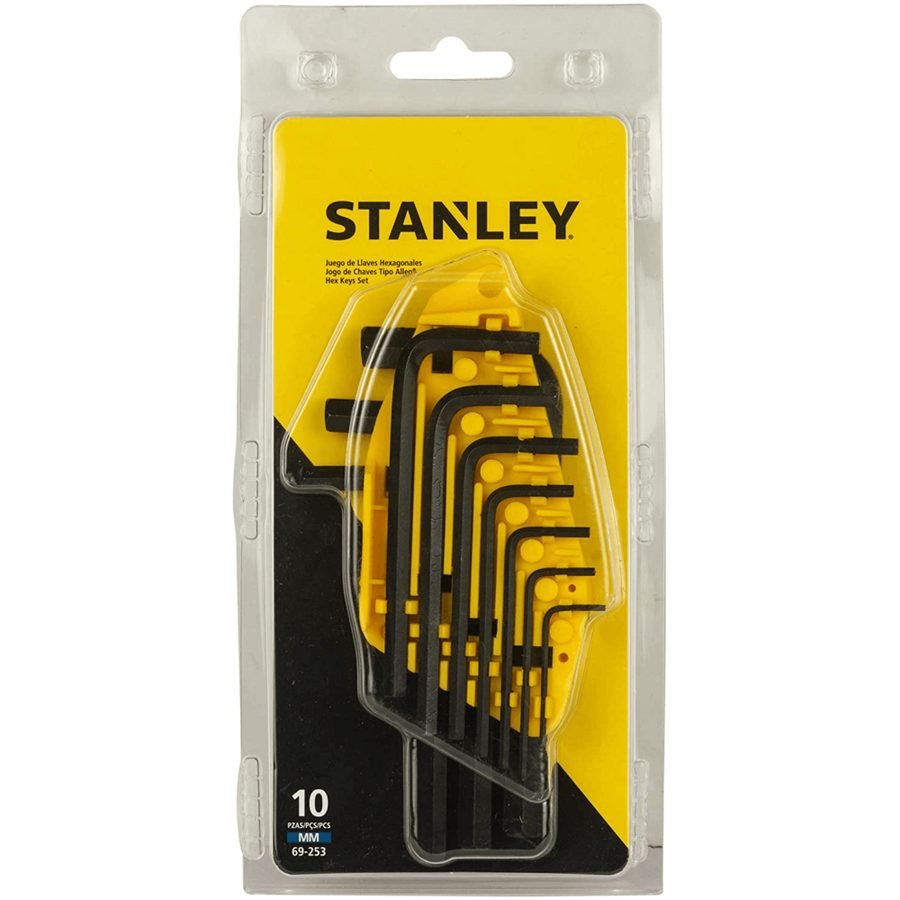 Stanley Hexagonal Allen Wrench Key Set (Standard End)