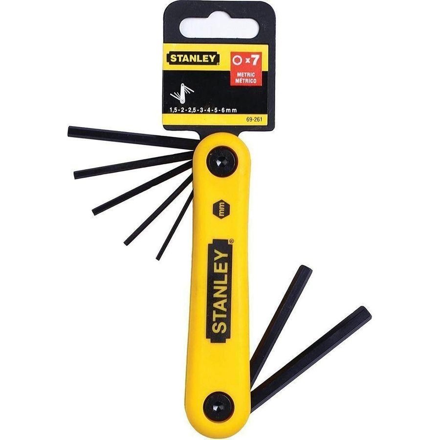 Stanley Stanley Hexagonal Allen Wrench Set (Folding Type), General Hardware Sockets & Ratchets — Southend Philippines