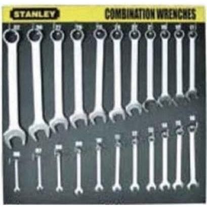 Stanley Stanley Open / Box / Combination Wrench Set With Display Board Merchandi, General Hardware Wrenches — Southend Philip