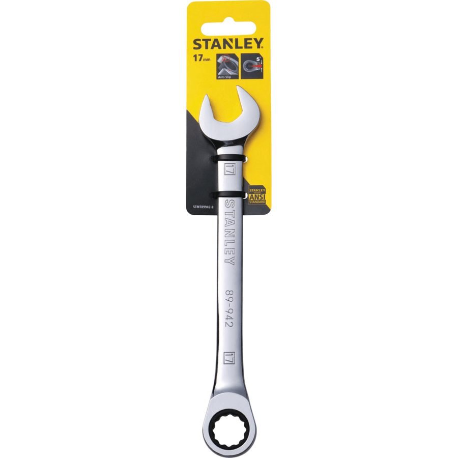 Stanley Stanley Reversible Gear Ratcheting Combination Wrench (Loose), General Hardware Sockets & Ratchets — Southend Philipp