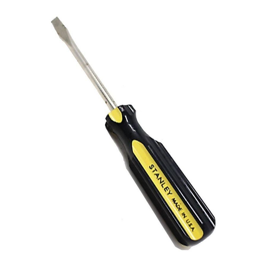 Stanley Stanley Thrifty Flat Screwdriver, General Hardware Screwdrivers — Southend Philippines