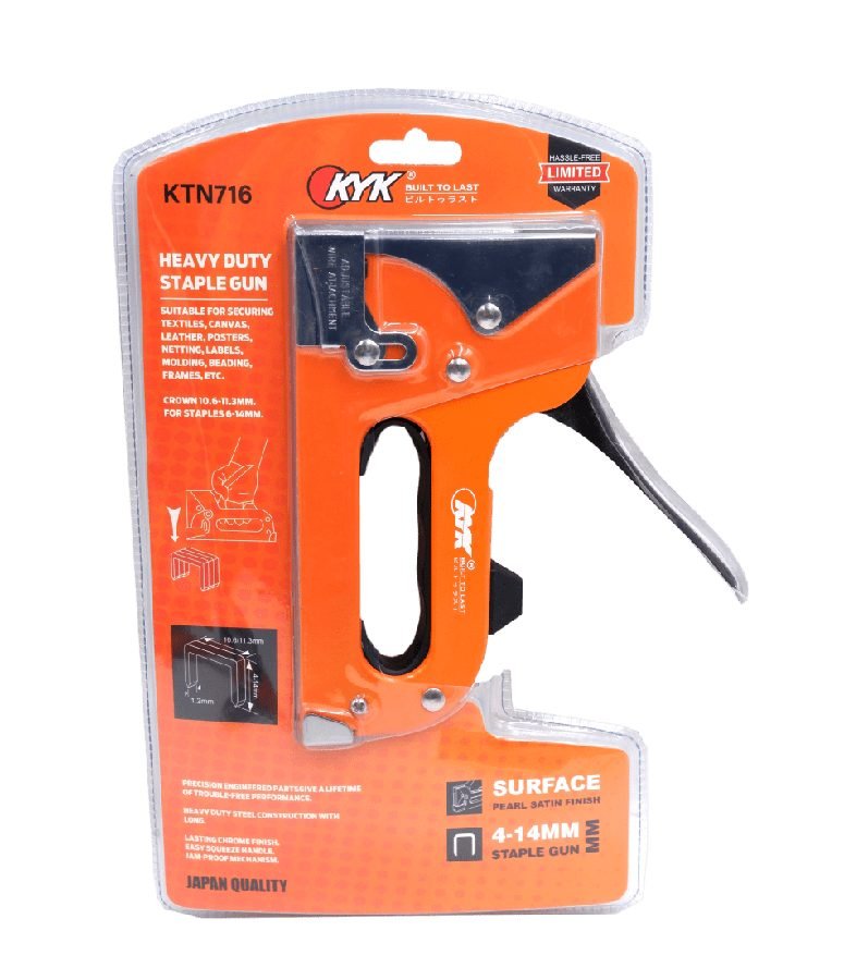 KYK STAPLE, TACKER, NAILER GUN