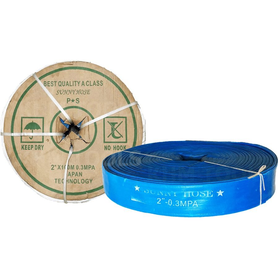 Sunny Flat Duct Hose / Discharge Hose (Blue), General Hardware Hoses & Reels — Southend Philippines