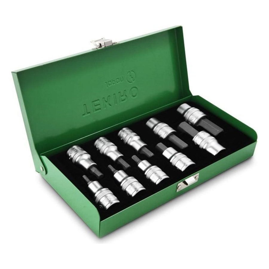 Tekiro Tekiro SC-HB0638 1/2" DR. Hex Socket Bit Set 10 Pcs, General Hardware Sockets & Ratchets — Southend Philippines