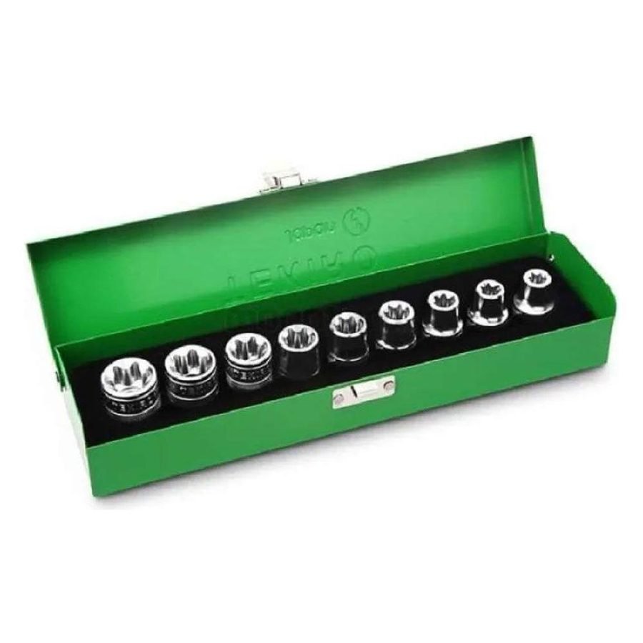 Tekiro Tekiro SC-SA0634 1/2" DR. Star Socket Set 9 Pcs, General Hardware Sockets & Ratchets — Southend Philippines
