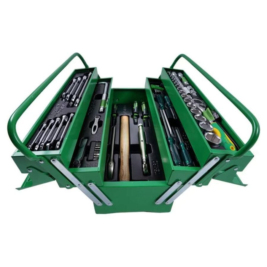 Tekiro Tekiro ST-TB1944 Tool Box With Tools Set 72 Pcs, General Hardware Tool Storage — Southend Philippines