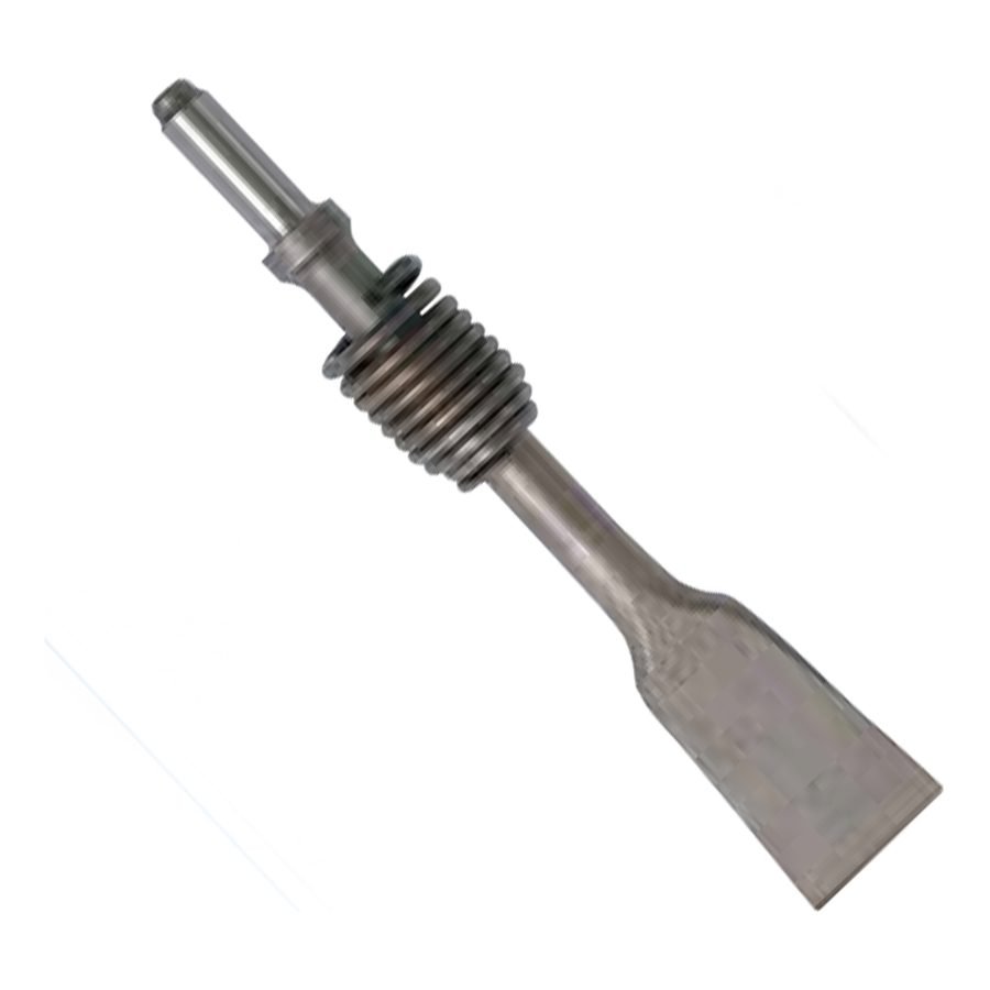 Toku D-7 Asphalt Cutter Chisel With Spring (Round Shank)
