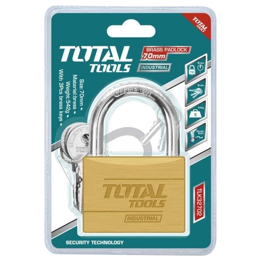 Total Total Heavy Duty Brass Padlock (TLK), General Hardware Locks & Hinges — Southend Philippines
