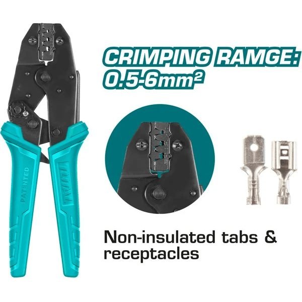 Total Total Ratchet Crimping Plier, General Hardware Sockets & Ratchets — Southend Philippines