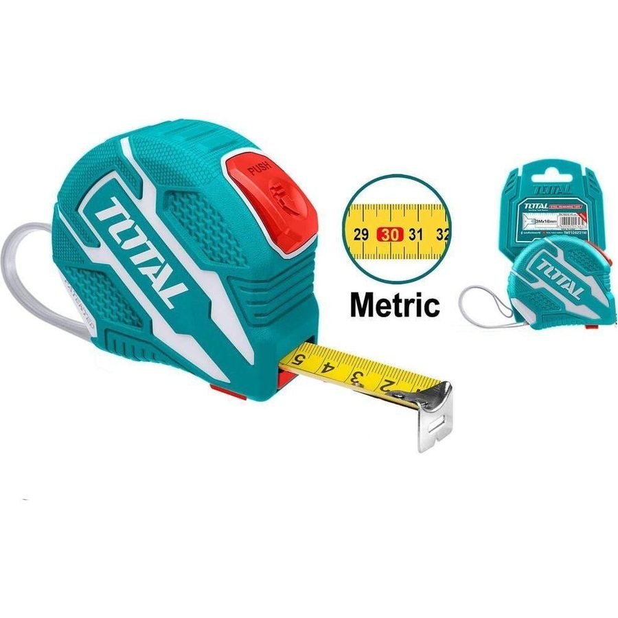 Total Steel Tape Measure (Auto Lock / Self Lock)