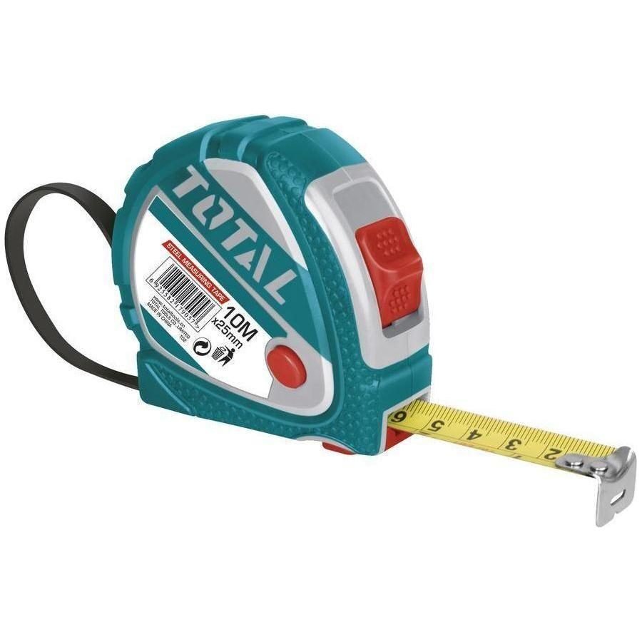 Total Total Steel Tape Measure (3 Stop Button), General Hardware Measuring Tools — Southend Philippines