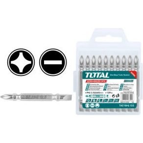 Total TAC16HL133 Double End Screwdriver Bit (Philips X Slotted)