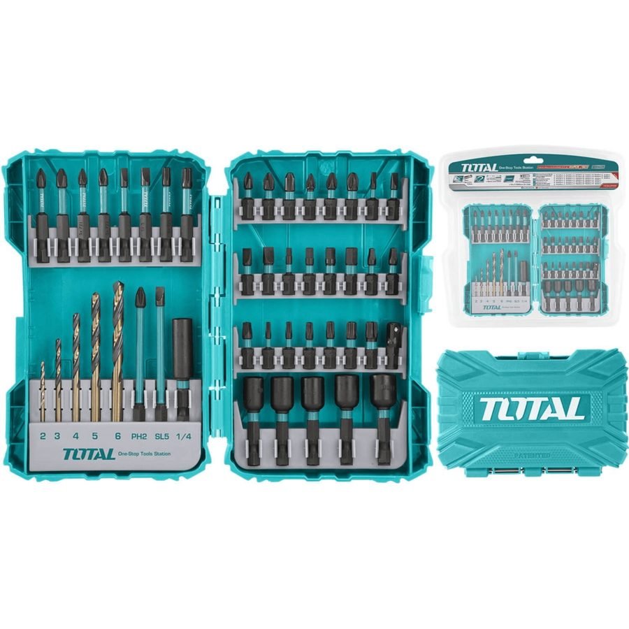 Total Total TACSDL24502 45pcs Impact Screwdriver Bit Set, General Hardware Screwdrivers & Bits — Southend Philippines