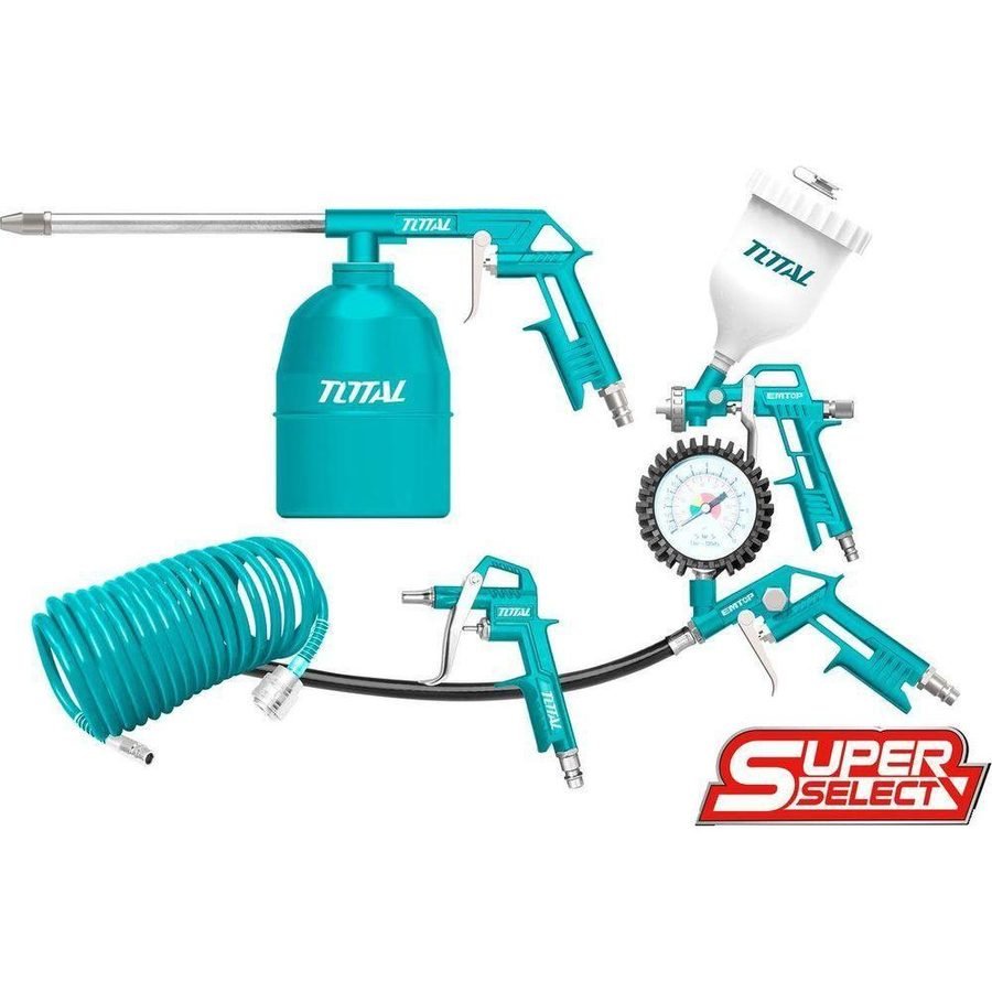 Total Total TATK053-3 5pcs Pneumatic / Air Tool Set, General Hardware Hand Tools — Southend Philippines