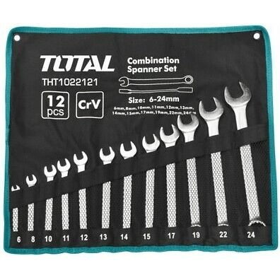 Total Total THT1022121 Combination Wrench Set 6-24mm, General Hardware Wrenches — Southend Philippines