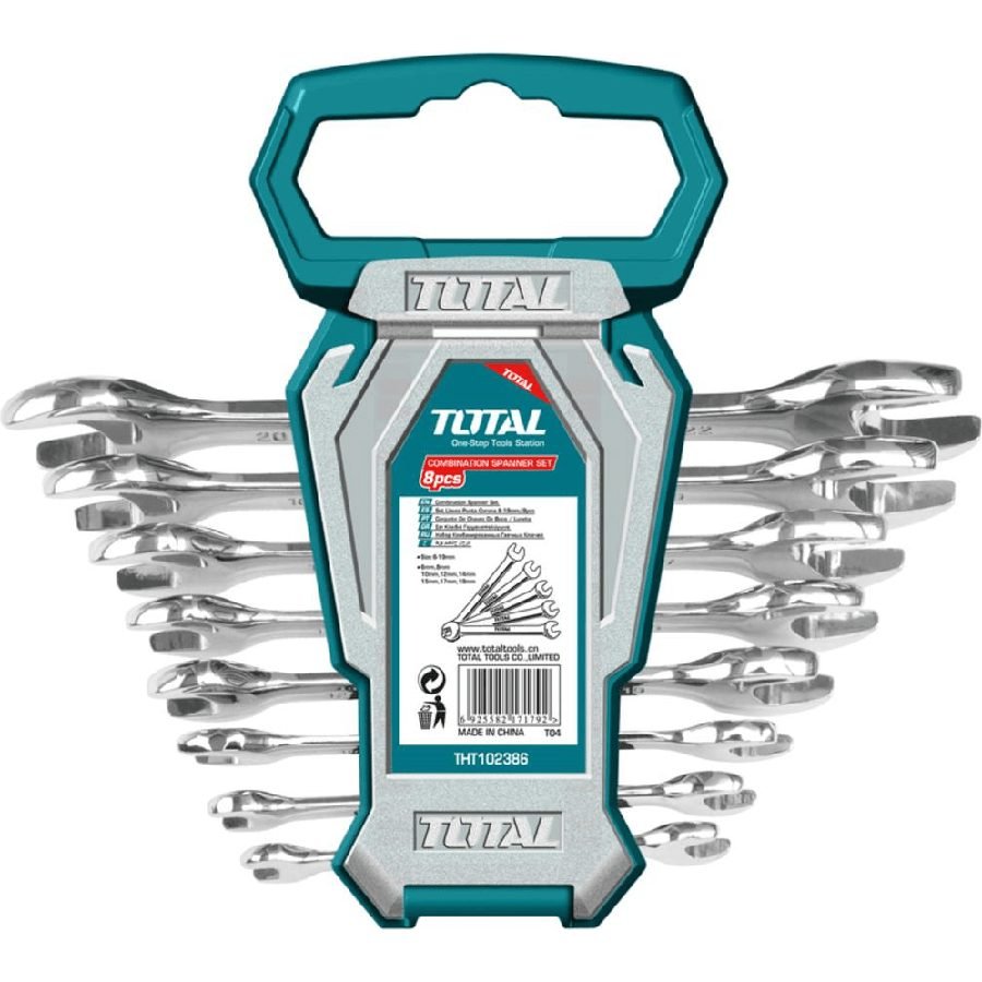Total THT102386 Open Wrench Set 6-22mm