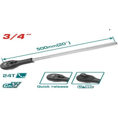 Total THT106346 3/4" Ratchet Wrench / Handle