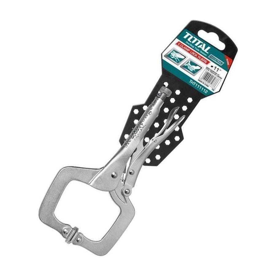Total Total THT111112 Vise Grip C-Clamp Lock Wrench Plier 11" (THT111113), General Hardware Wrenches — Southend Philippines