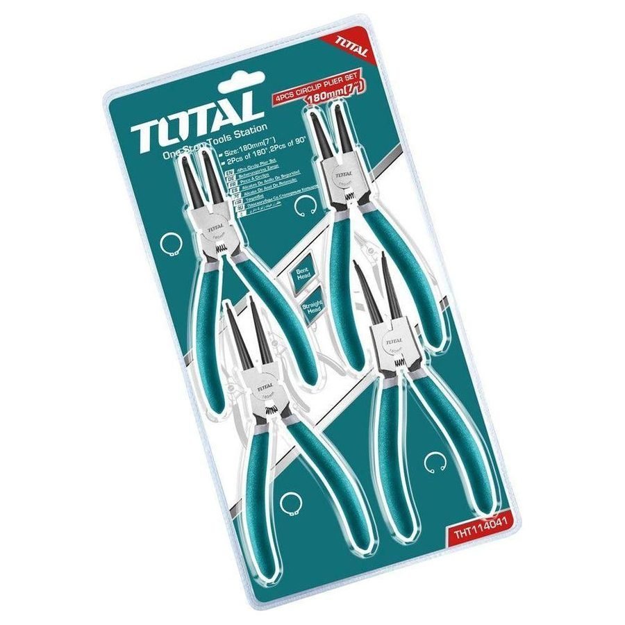 Total Total THT114041 4pcs Circlip / Snap Ring Plier Set, General Hardware Pliers & Cutters — Southend Philippines