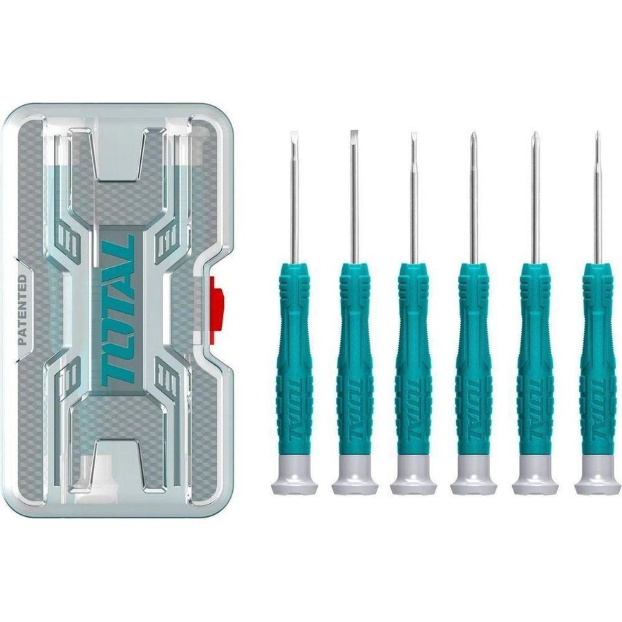 Total Total THT250PS0601 6pcs Precision Screwdriver Set, General Hardware Screwdrivers — Southend Philippines