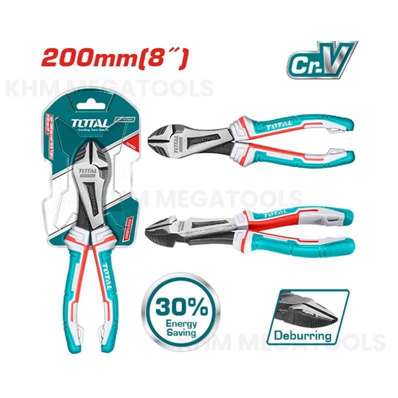 Total Total THT27816S High Leverage Diagonal Cutting Pliers, General Hardware Pliers & Cutters — Southend Philippines