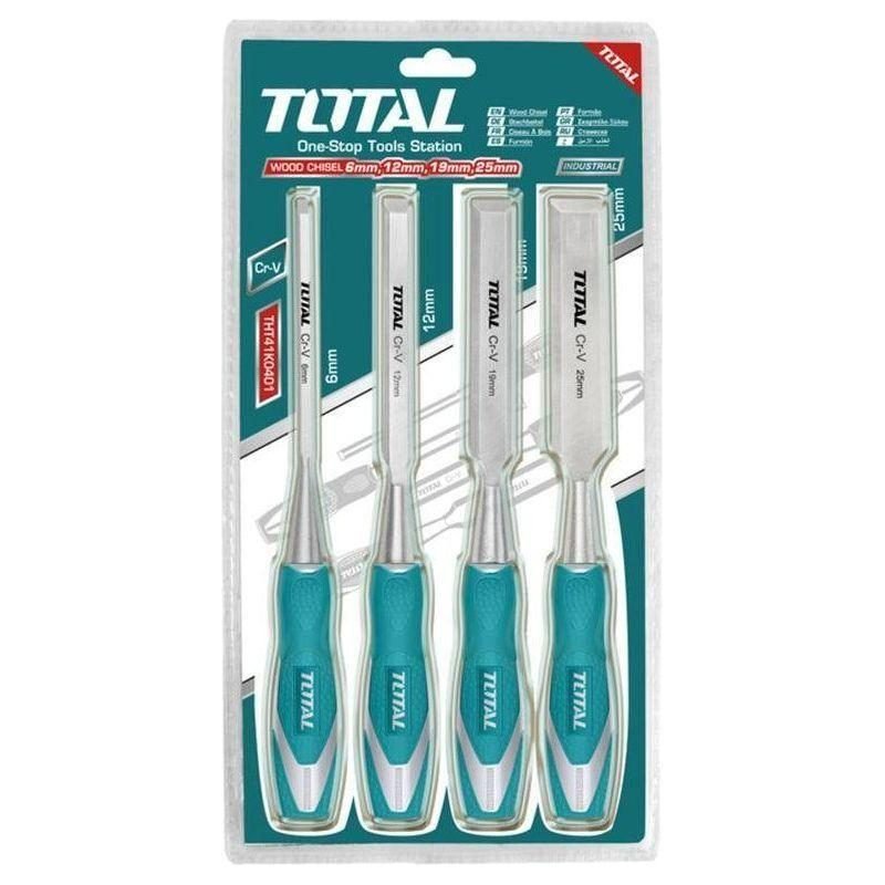 Total Total THT41K0401 4pcs Wood Chisel Set, General Hardware Hammers & Chisels — Southend Philippines
