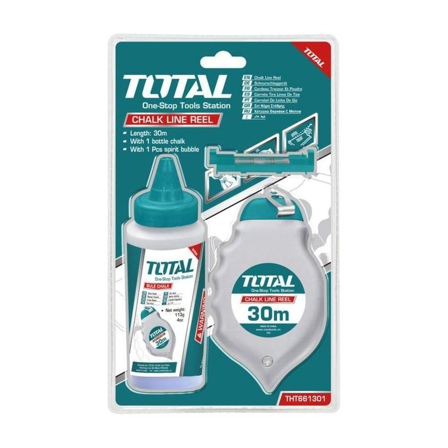 Total Total THT661301 Chalk Line Level Reel Set, General Hardware Measuring Tools — Southend Philippines