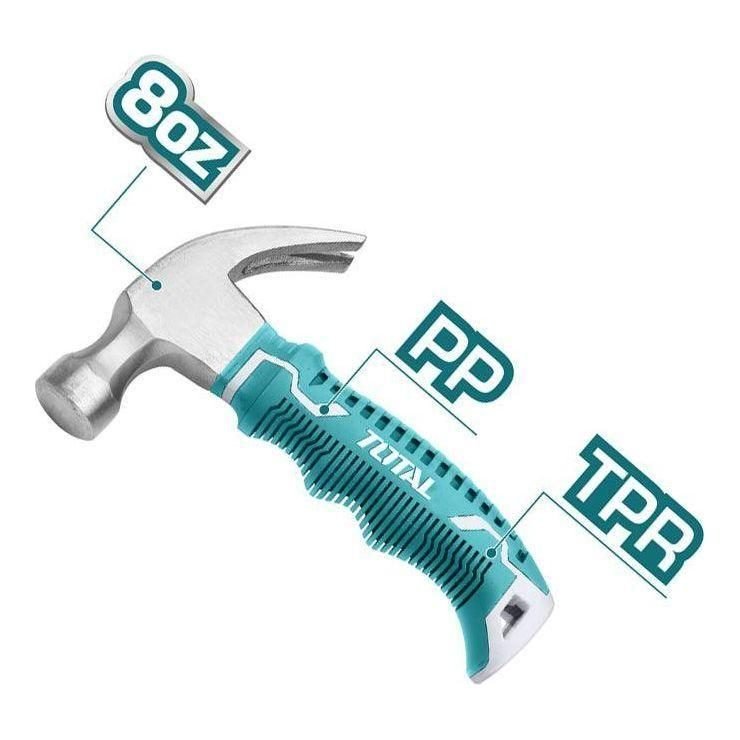Total Total THTM7386D Mini Claw Hammer, General Hardware Hammers & Chisels — Southend Philippines