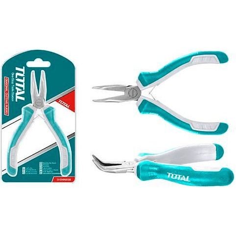 Total Total THTMN456 Bent Nose Pliers 4.5", General Hardware Pliers & Cutters — Southend Philippines