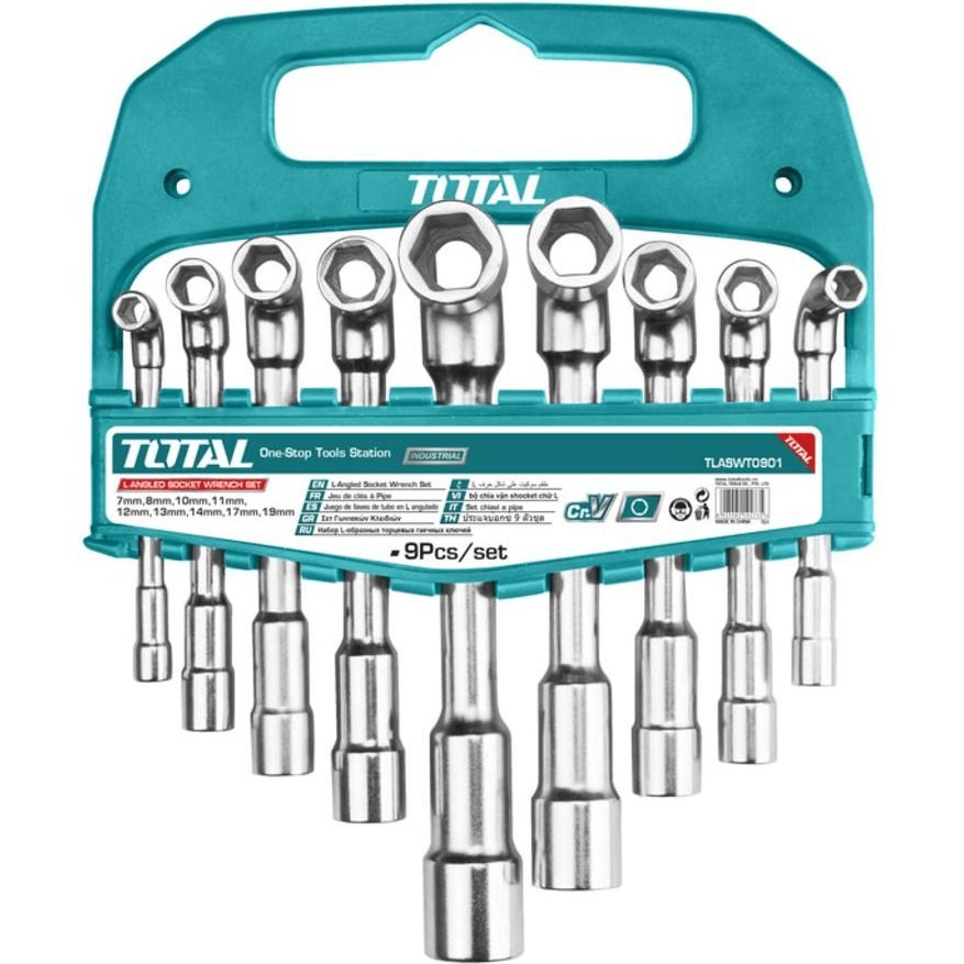 Total Total TLASWT0901 L-Angle Socket Wrench Set, General Hardware Sockets & Ratchets — Southend Philippines