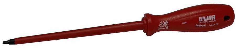 UNIOR Flat Electrician Screwdriver