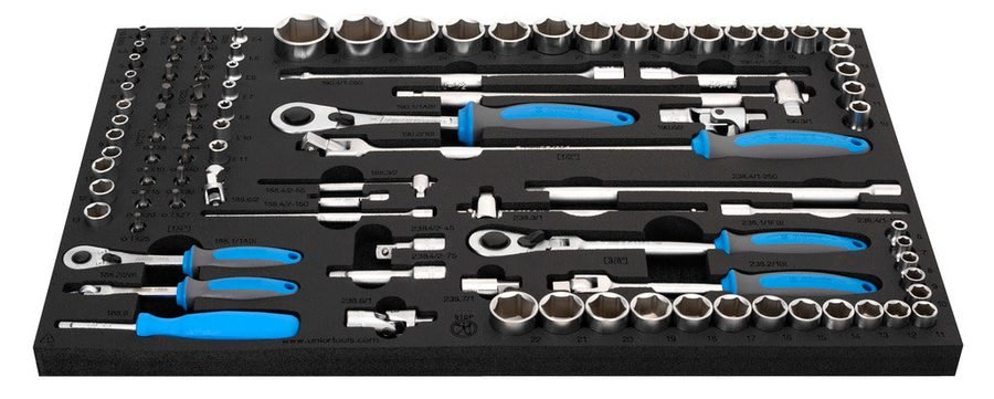 Unior UNIOR Set Of Socket Wrenches With Accessories 964/30SOS, General Hardware Sockets & Ratchets — Southend Philippines