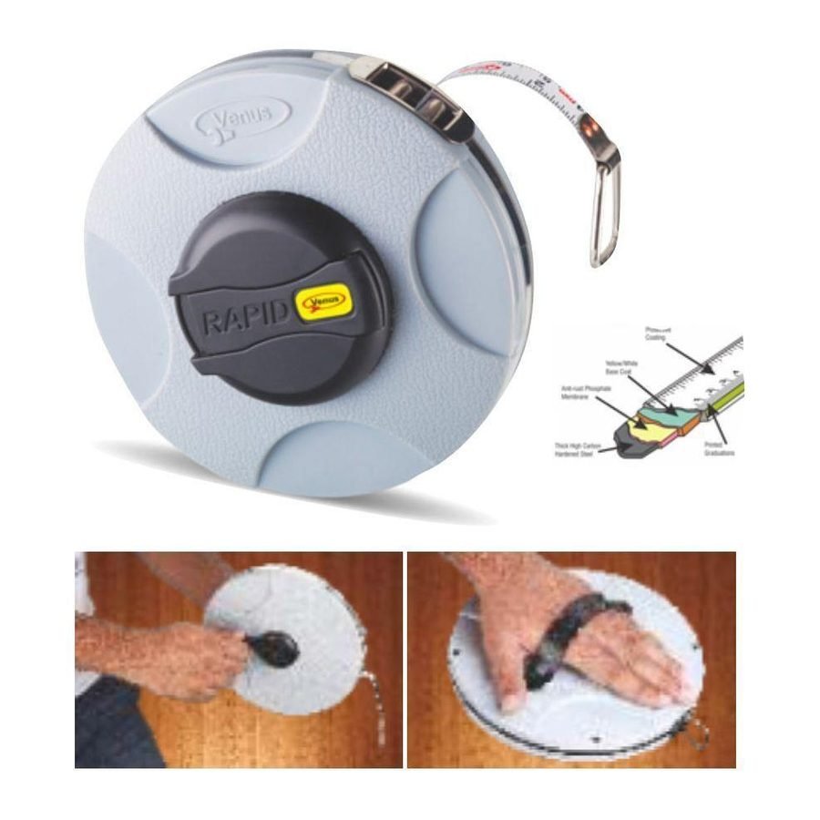 Venus V-188 Rapid Long Tape Measure